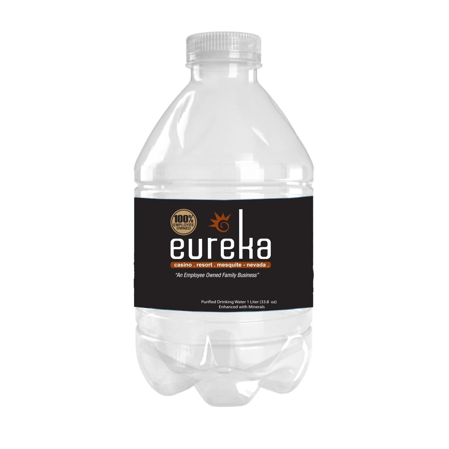 Eureka Casino Resort Mesquite Nevada water bottle