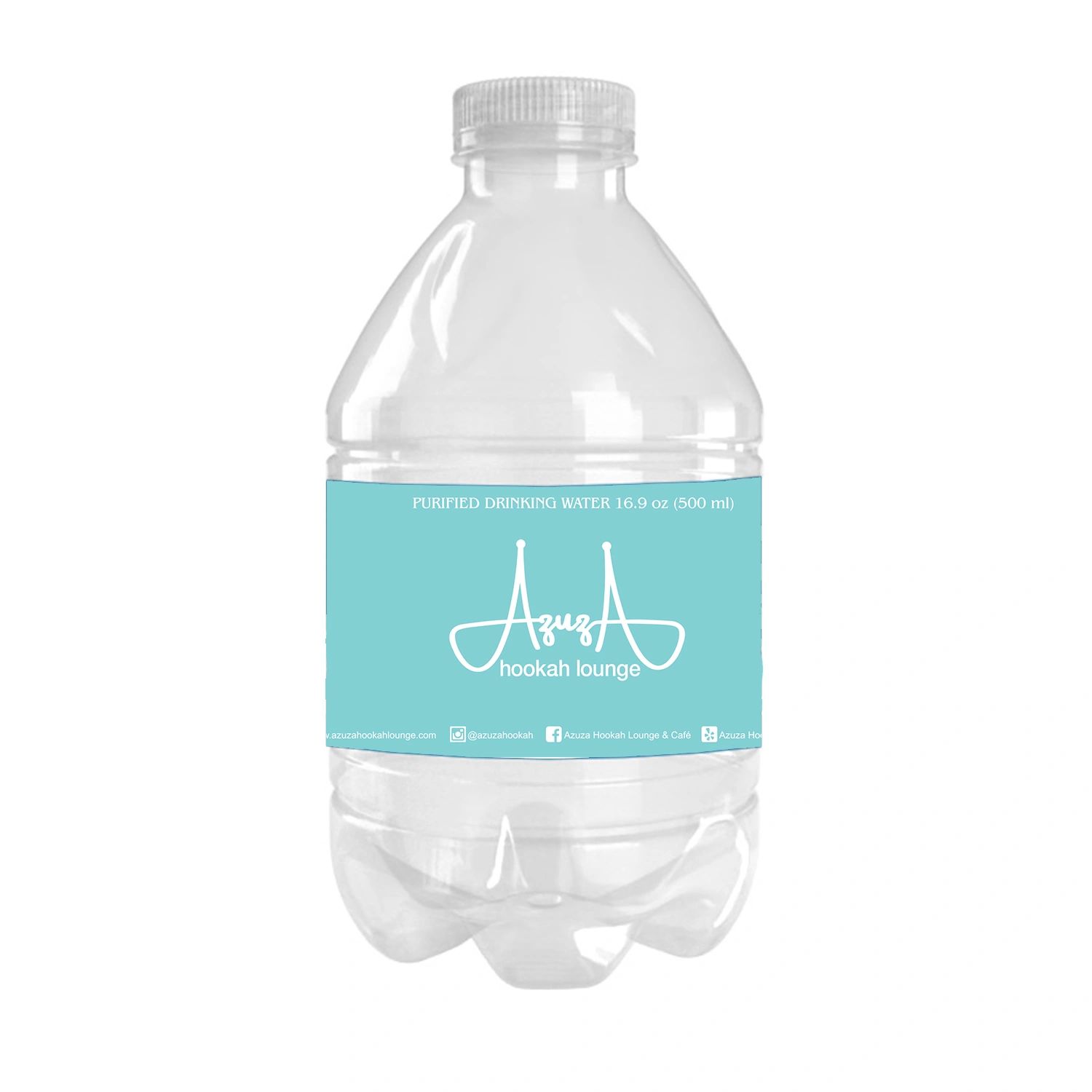 Azuza Hookah Lounge water bottle