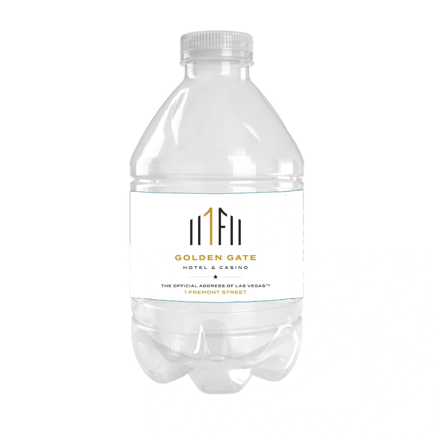 Golden Gate Hotel Casino water bottle