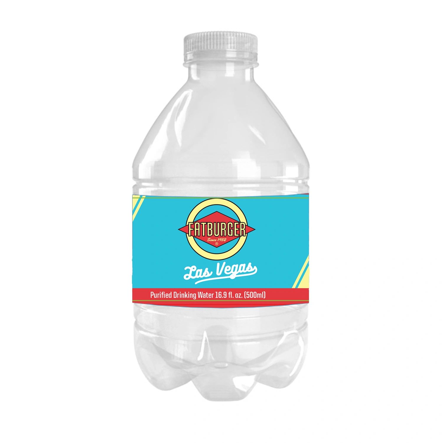 Fatburger Las Vegas water bottle